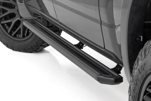 Ram 1500 TRX Running Boards - Rough Country - Bluetooth-Controlled - Multi-Color LED - '21-'24